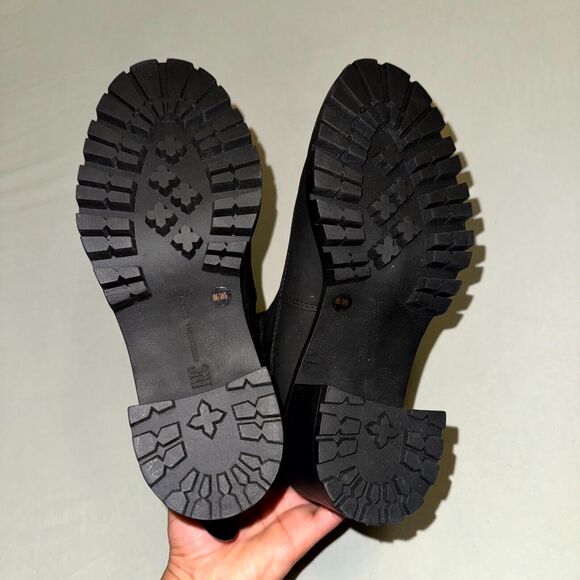 INC International Concepts Suludi Women 8M Snow Shoes Black Round Toe Ankle Boot - Picture 6 of 8